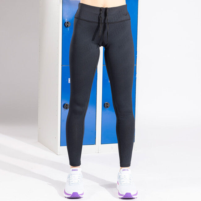 SCULPTURE WOMEN'S LONG TIGHTS BLACK BLACK