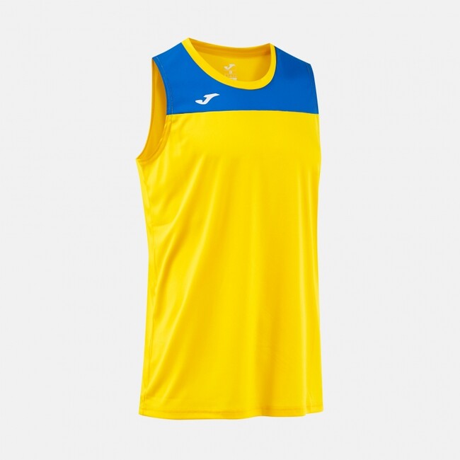 PHOENIX III SLEEVELESS SHIRT YELLOW ROYAL BLUE YELLOW-ROYAL
