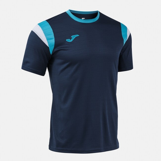 TERRA SHORT SLEEVE T-SHIRT DARK NAVY FLUOR TURQUOISE DARK NAVY TURQUESA