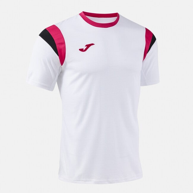 TERRA SHORT SLEEVE T-SHIRT WHITE FUCHSIA WHITE