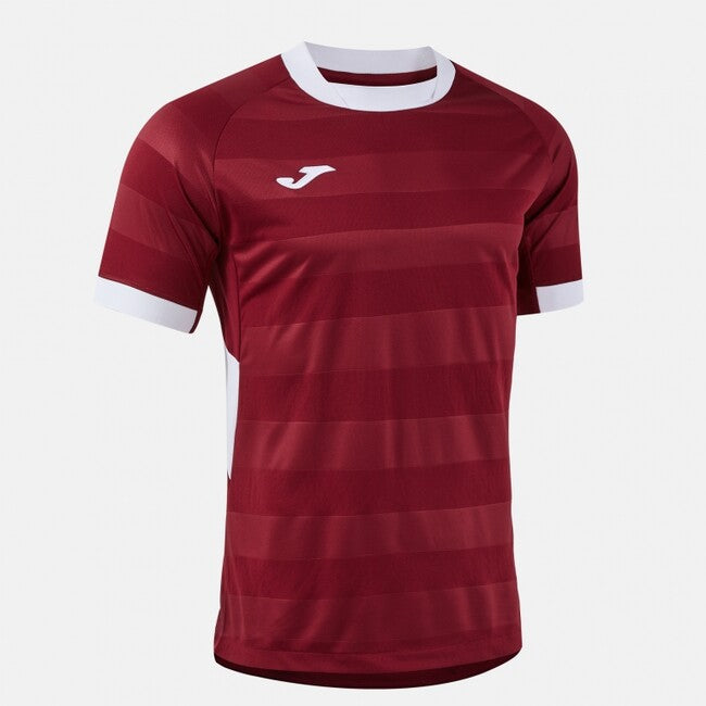 TOLETUM VII SHORT SLEEVE T-SHIRT BURGUNDY WHITE BURGUNDY