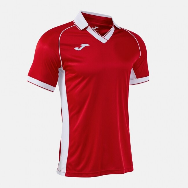 VINTAGE ECO RETRO SHORT SLEEVE T-SHIRT RED WHITE RED-WHITE