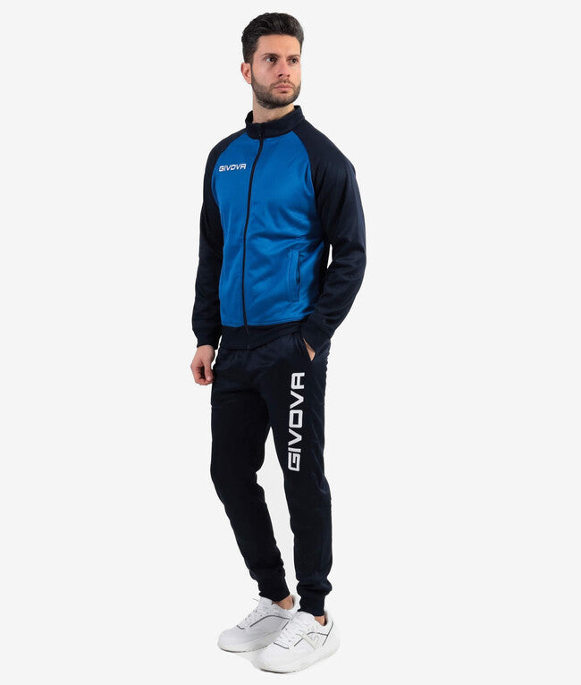 TUTA CUBA POLARFLEECE AZZURRO/BLU