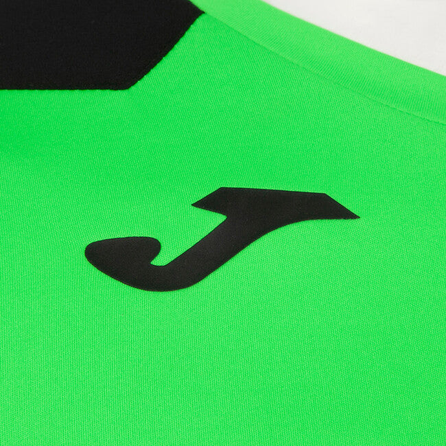 T-SHIRT RECORD II VERDE FLÚOR-NEGRO