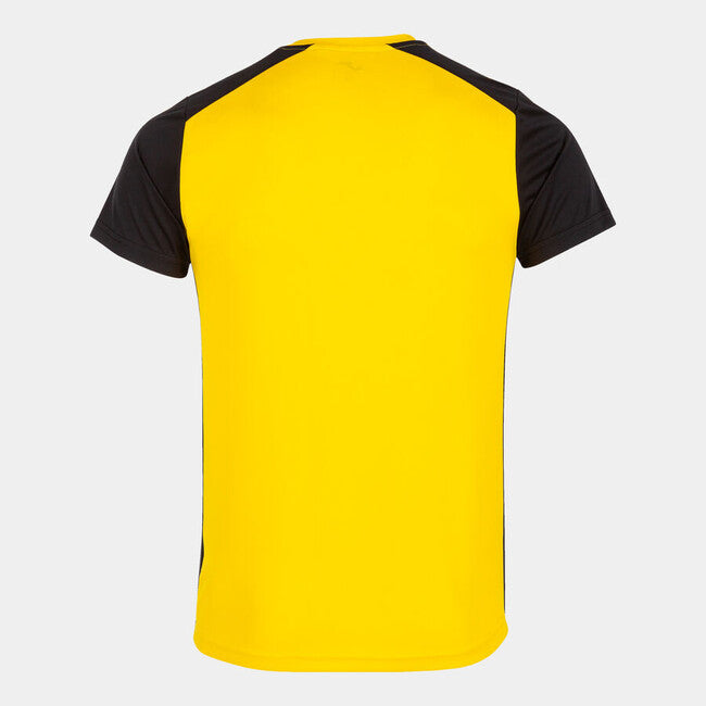 T-SHIRT RECORD II YELLOW-BLACK