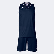 Μπασκετικό σετ ATLANTA TWO-PIECE SET ναυτικό μπλε λευκό