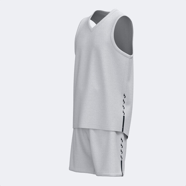 OLIMPIADA BASKET SET MELANGE GREY BLACK GREY