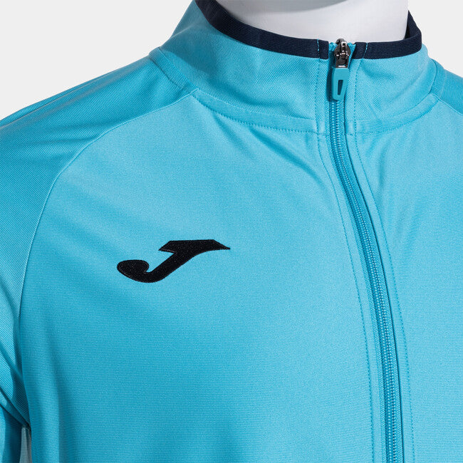 VICTORY II FULL ZIP SWEATSHIRT FLUOR TURQUOISE NAVY BLUE FLUOR TURQUOISE