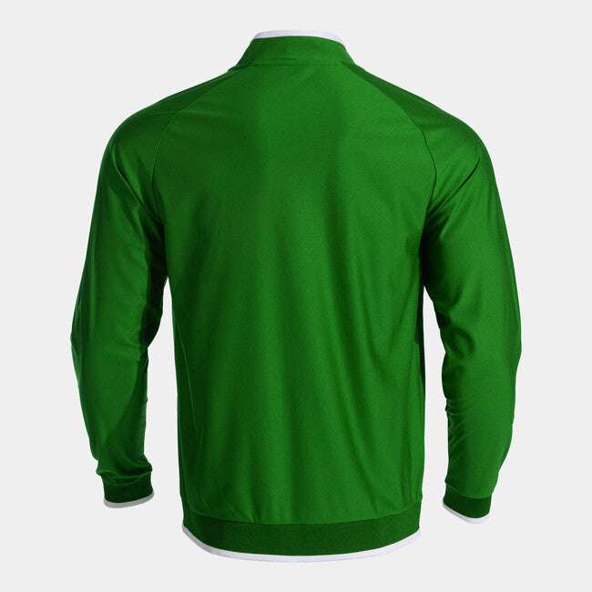 COMBI PREMIUM FULL ZIP SWEATSHIRT GREEN WHITE GREEN-WHITE