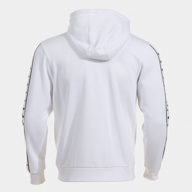 ICONO STREET ZIP-UP HOODIE WHITE BLACK WHITE-BLACK
