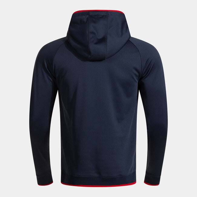 COMBI PREMIUM HOODIE DARK NAVY RED NAVY-RED