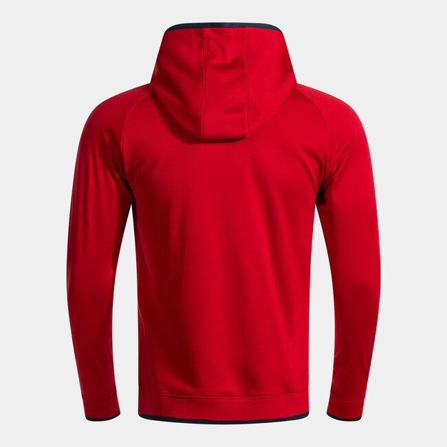COMBI PREMIUM HOODIE RED DARK NAVY RED-NAVY