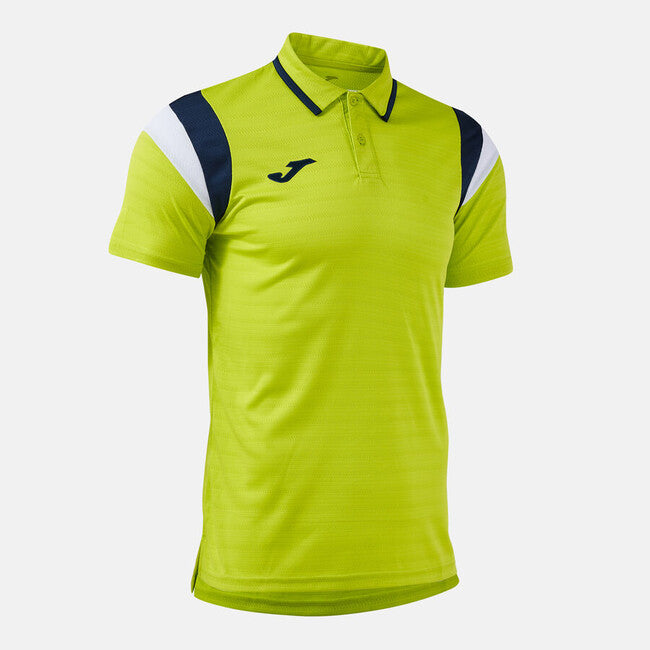 TERRA SHORT SLEEVE POLO LIME DARK NAVY LIME-NAVY