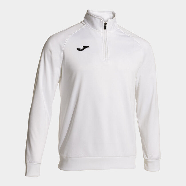 FARAON SWEATSHIRT WHITE HALF ZIP WHITE