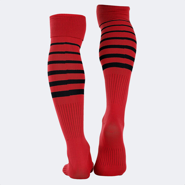 PREMIER II SOCKS RED-BLACK