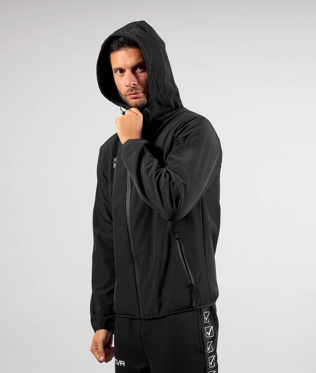 GIUBBOTTO SOFT SHELL NERO