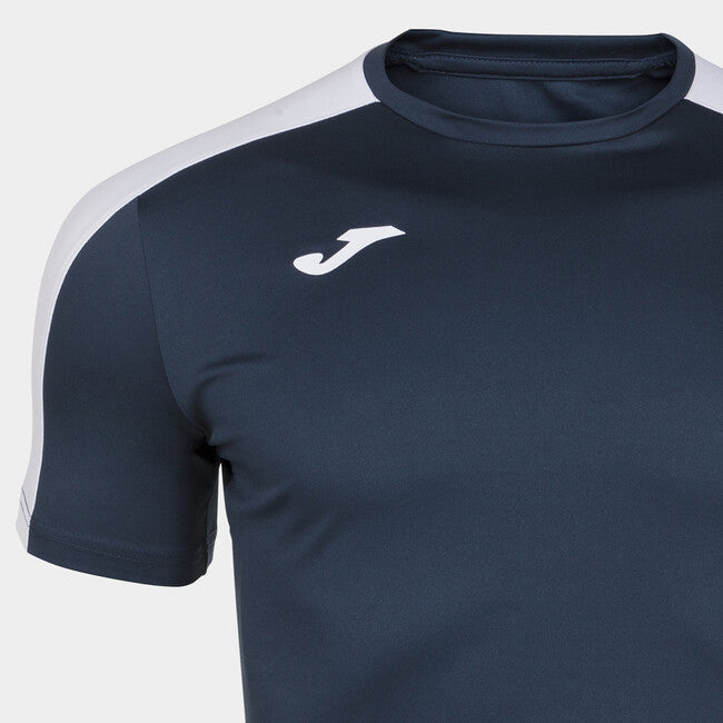 NAVY BLUE-WHITE ACADEMY T-SHIRT M/C NAVY-WHITE