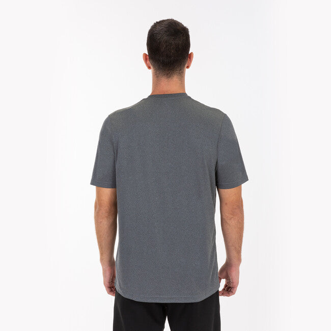 T-SHIRT COMBI ANTHRACITE S/S GRIS MELANGE OSCURO