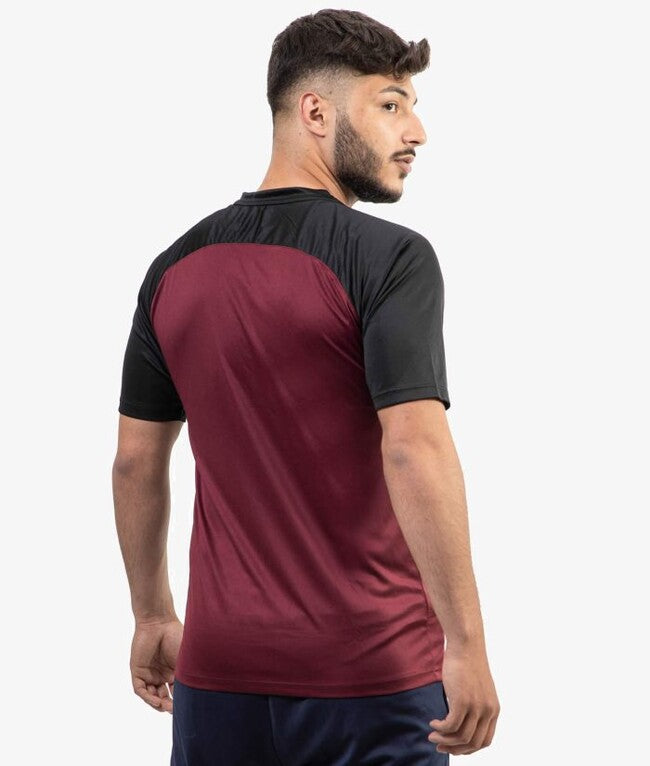 SHIRT CAPO INTERLOCK GRANATA/NERO