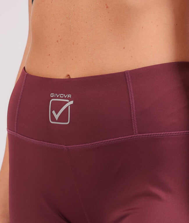 LEGGINS MOON NERO/CILIEGIA