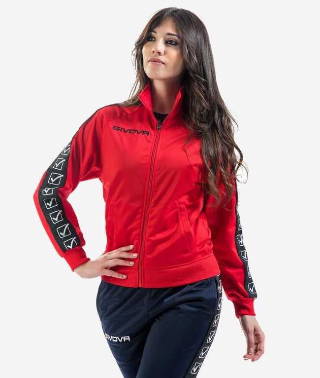 GIACCA TRICOT BAND ROSSO