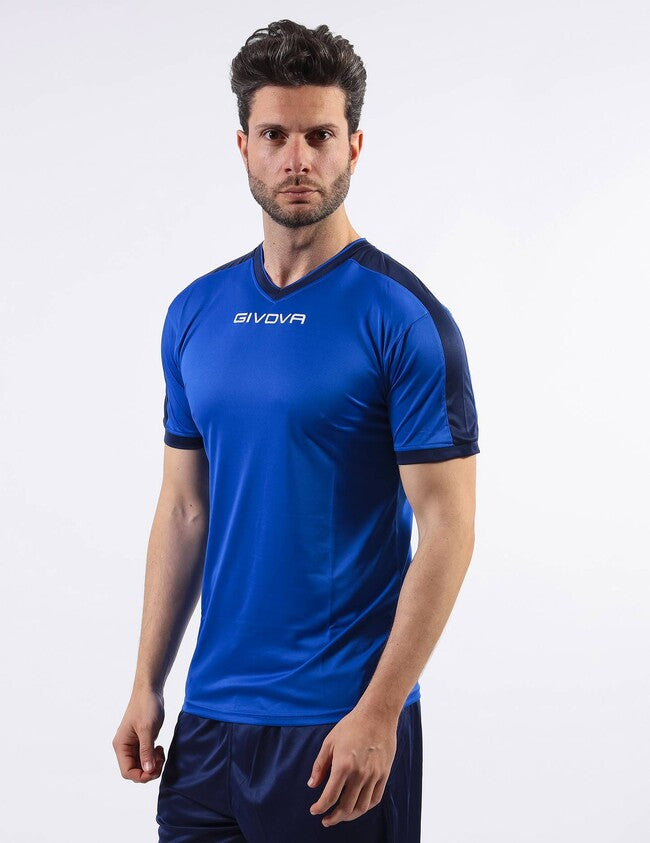 SHIRT REVOLUTION INTERLOCK AZZURRO/BLU