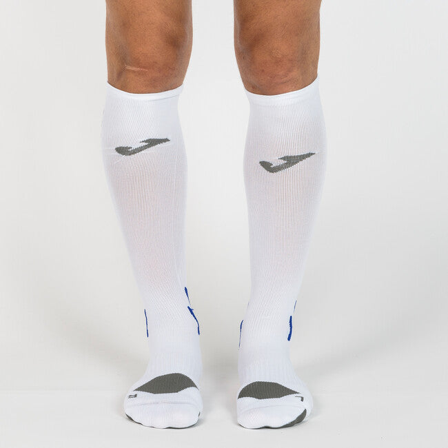 LONG WHITE COMPRESSION SOCK -12 PACK- WHITE