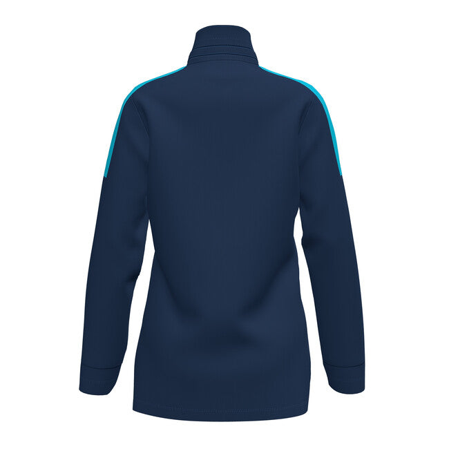 ANORAK TRIVOR NAVY BLUE TURQUOISE FLUORESCENT NAVY