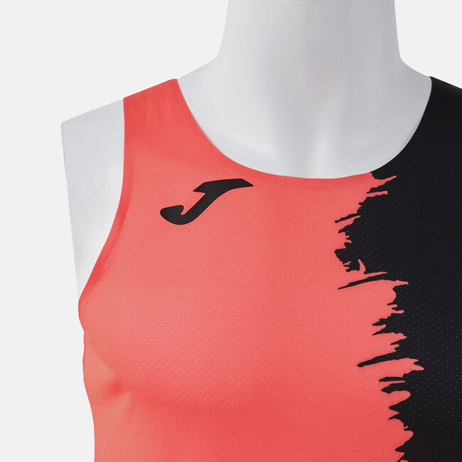 CITY III TANK TOP FLUOR CORAL BLACK CORAL FLÚOR-NEGRO