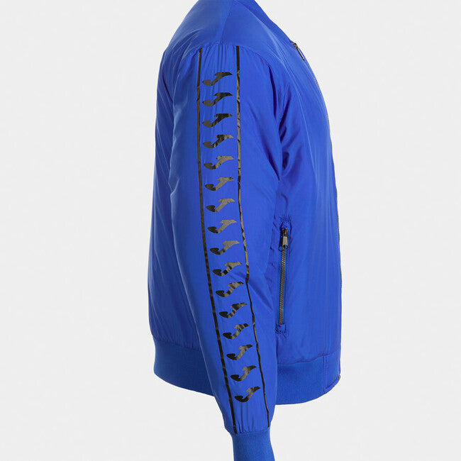 ICONO STREET BOMBER JACKET ROYAL BLUE BLACK ROYAL-BLACK