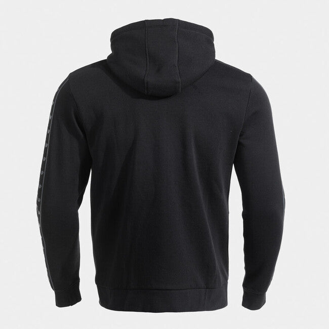 ICONO STREET ZIP-UP HOODIE BLACK DARK GRAY BLACK-ANTHRACITE