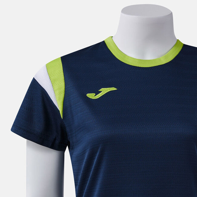 TERRA SHORT SLEEVE T-SHIRT DARK NAVY LIME NAVY-LIME