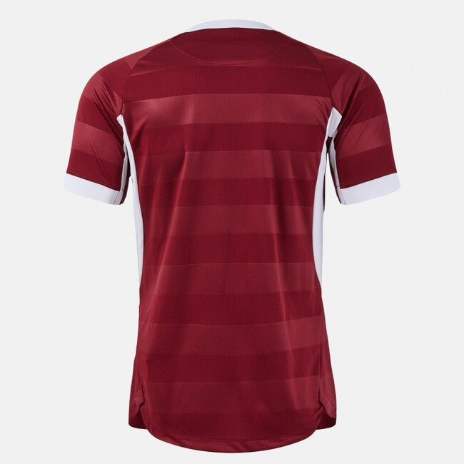 TOLETUM VII SHORT SLEEVE T-SHIRT BURGUNDY WHITE BURGUNDY