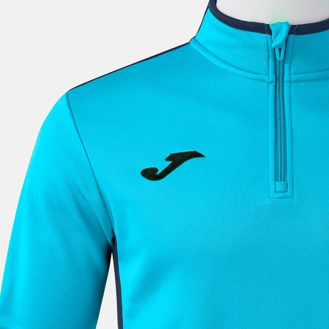 WINNER IV SWEATSHIRT FLUOR TURQUOISE DARK NAVY FLUOR TURQUOISE