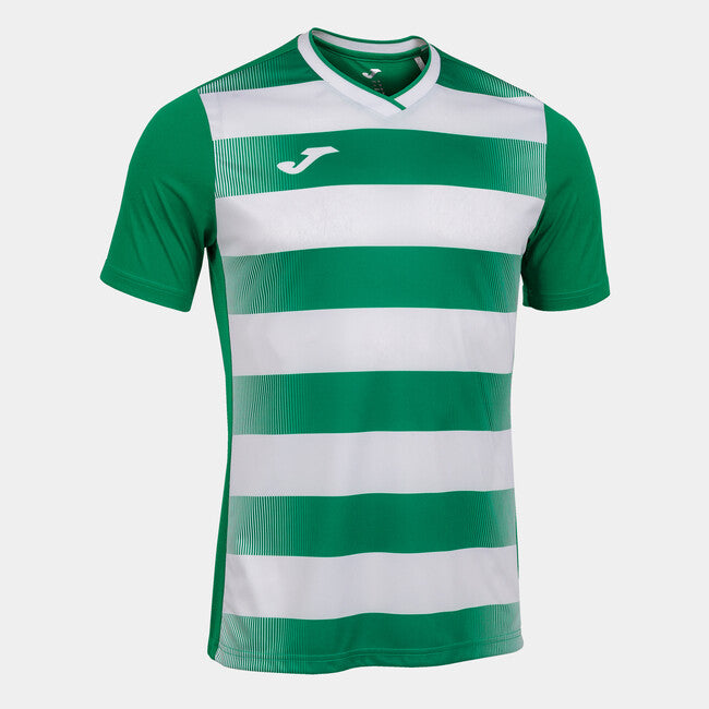 EUROPA V SHORT SLEEVE T-SHIRT GREEN-WHITE