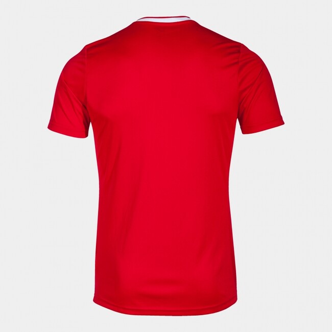 EUROPA V SHORT SLEEVE T-SHIRT RED-WHITE
