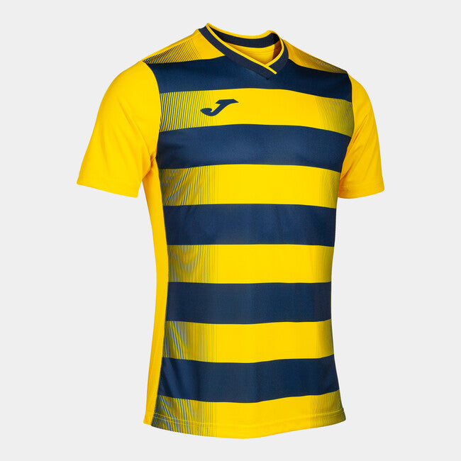 EUROPA V SHORT SLEEVE T-SHIRT YELLOW-NAVY