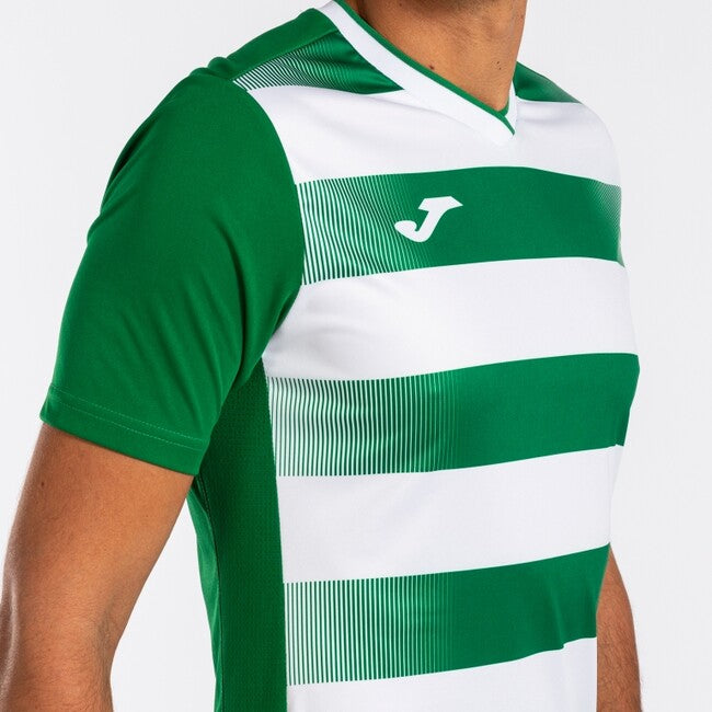 EUROPA V SHORT SLEEVE T-SHIRT GREEN-WHITE