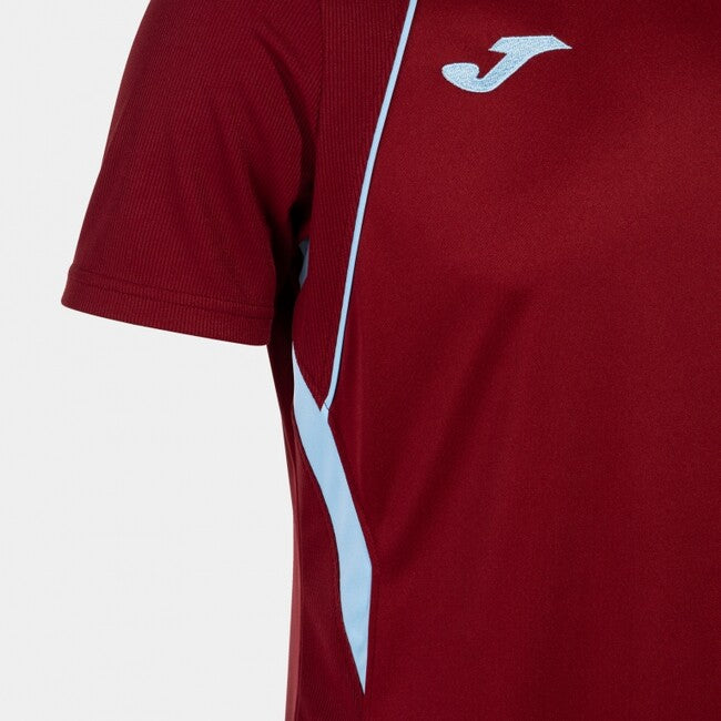 CHAMPIONSHIP VII SHORT SLEEVE T-SHIRT BURGUNDY SKY BLUE BURDEOS-CELESTE