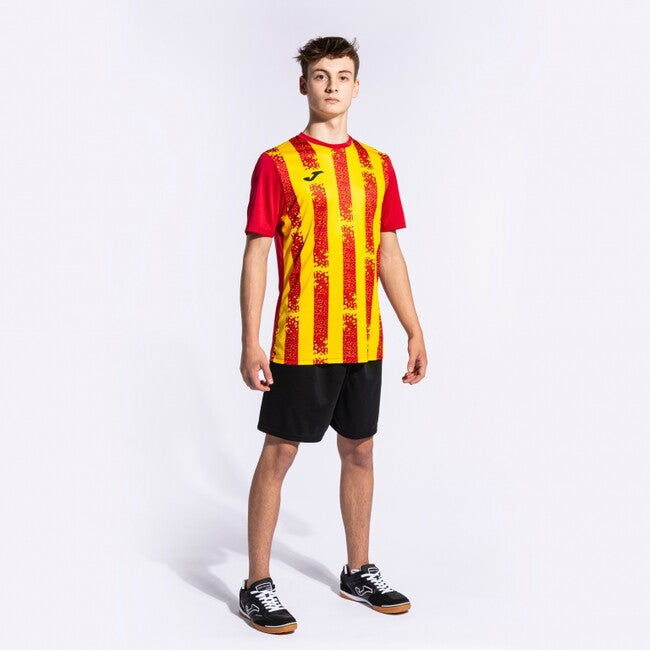 INTER III SHORT SLEEVE T-SHIRT RED YELLOW RED-YELLOW
