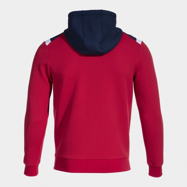 TOLEDO  ZIP-UP HOODIE RED NAVY RED-NAVY