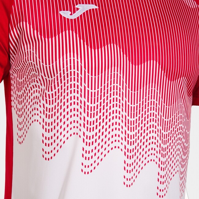 TIGER VI SHORT SLEEVE T-SHIRT WHITE RED WHITE-RED