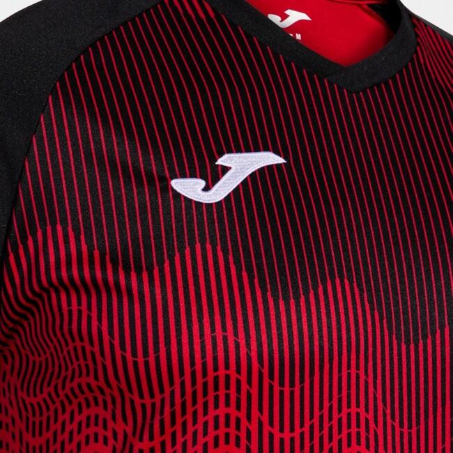 TIGER VI SHORT SLEEVE T-SHIRT RED BLACK RED-BLACK
