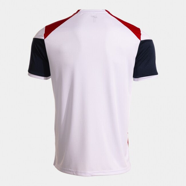 DANUBIO SHORT SLEEVE T-SHIRT WHITE RED WHITE-RED