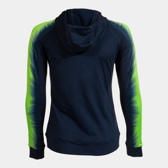 ELITE XI ZIP-UP HOODIE NAVY FLUOR GREEN NAVY-FLUOR GREEN
