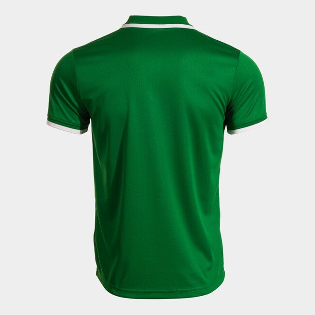 COMBI PREMIUM SHORT SLEEVE POLO GREEN WHITE GREEN-WHITE