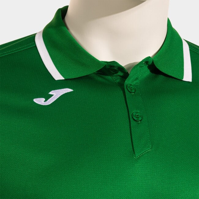 COMBI PREMIUM SHORT SLEEVE POLO GREEN WHITE GREEN-WHITE