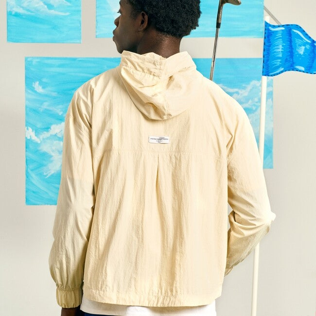 STREET ZIP-UP HOODIE BEIGE BEIGE