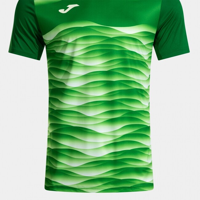 PERFORMANCE SHORT SLEEVE T-SHIRT GREEN WHITE GREEN-WHITE