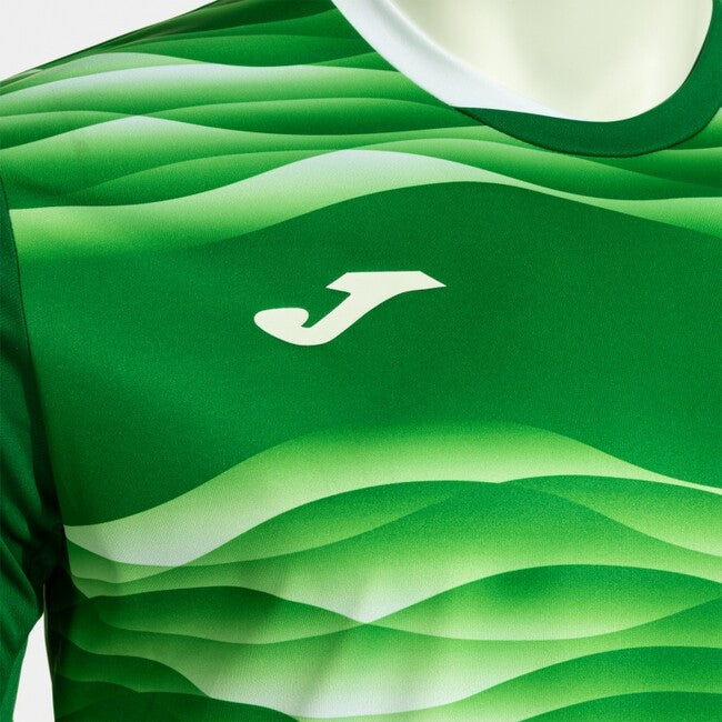 PERFORMANCE SHORT SLEEVE T-SHIRT GREEN WHITE GREEN-WHITE